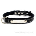 Leather Dog Collar for Dogs COLLARS Opp Bag